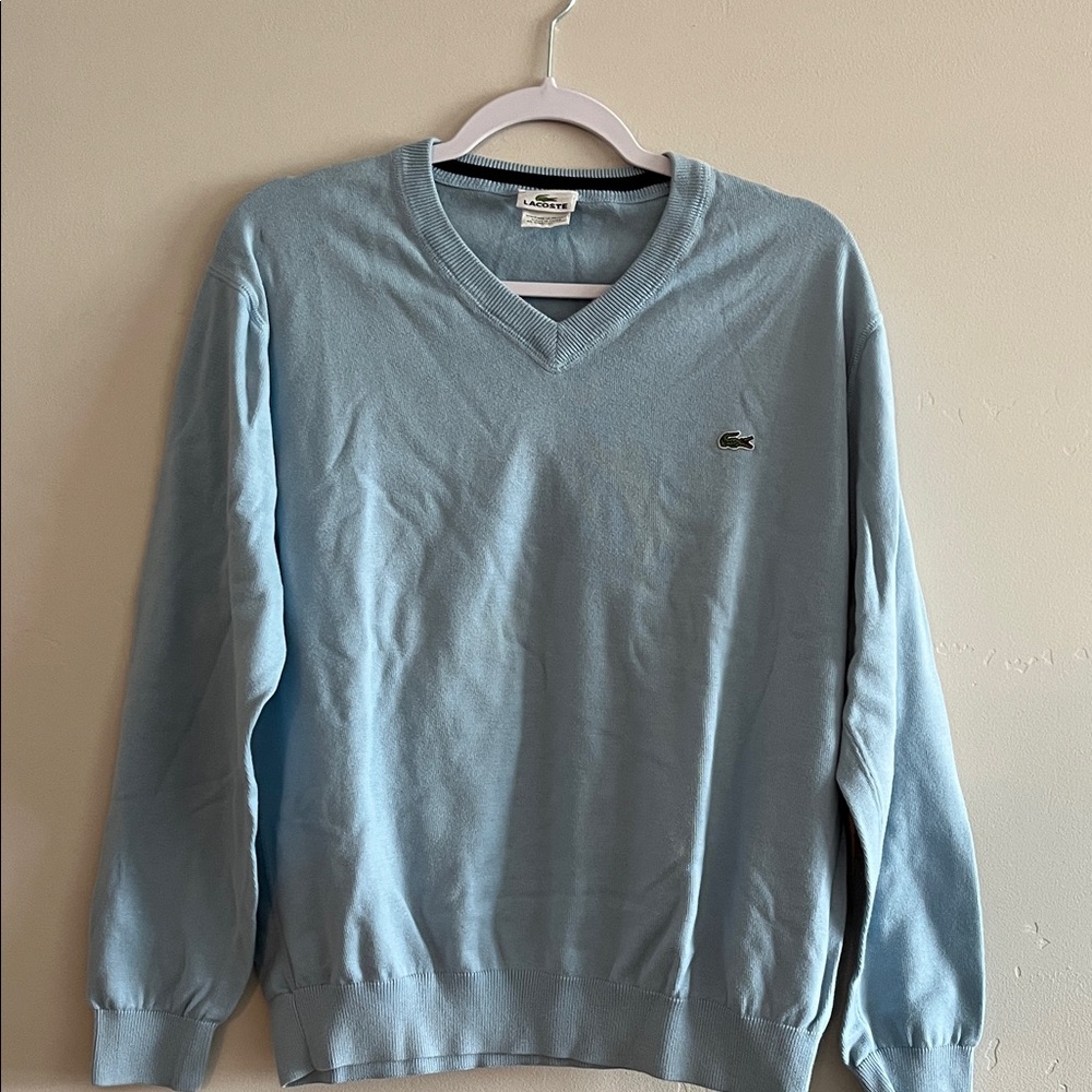 Vintage Lacoste Sky Blue Knitwear